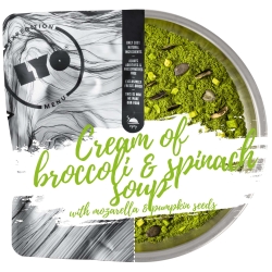 Żywność liofilizowana LyoFood Zupa krem brokułowo-szpinakowy z Mozarellą i pestkami dyni 370 g