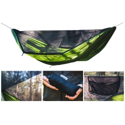 Hamak Lesovik DRAKA treetop green