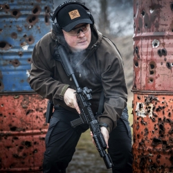 Ochronniki słuchu aktywne RealHunter Active ProSHOT BT czarne