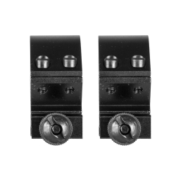 Montaż wiatrówkowy dwuczęściowy 30/22 mm niski