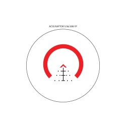 Celownik pryzmatyczny Primary Arms SLx 3x Micro Prism iR Red ACSS Raptor 5.56/.308 Yard FDE