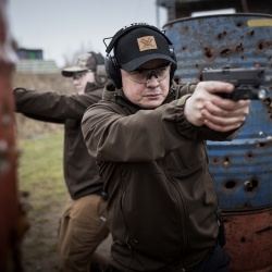 Ochronniki słuchu aktywne RealHunter Active ProSHOT BT czarne