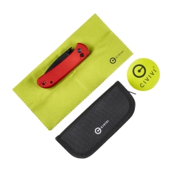 Nóż składany Civivi Qubit C22030E-2 red