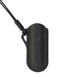 Etui na szyję Victorinox 4.0670.3 skórzane, czarne