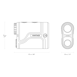 Dalmierz laserowy Hawke Vantage LRF 400