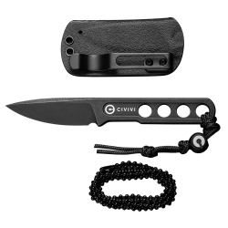 Nóż o stałej klindze Civivi Circulus C22012-1 black