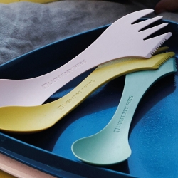 Łyżkowidelec Light My Fire Spork O Bio 4 sztuki żółty, granatowy, różowy, zielony