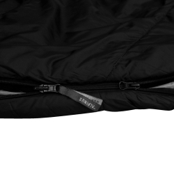 Śpiwór Alpinus Survival 1100 czarny dla praworęcznych