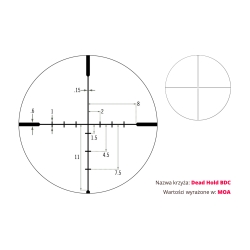 Luneta celownicza Vortex Diamondback 4-12x40 1'' BDC