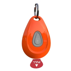 Ultradźwiękowy odstraszacz na pchły i kleszcze Inmoless Pet dla zwierząt domowych pomarańczowy