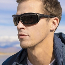 Okulary Wiley X Grid CCGRD01 smoke grey, czarne oprawki