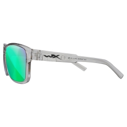 Okulary Wiley X Trek AC6TRK07 captivate green mirror, szare oprawki