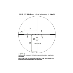 Luneta celownicza Vortex Viper PST II 1-6x24 30 mm VMR-2