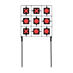 Cel wiatrówkowy RazorGun kółko-krzyżyk stalowy