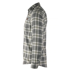 Koszula męska Tagart Moss slim, flanelowa, w zieloną kratę