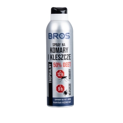 Spray Bros na komary i kleszcze Deet 180 ml