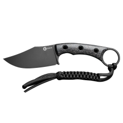Nóż o stałej klindze Civivi Midwatch C20059B-1 black burlap micarta