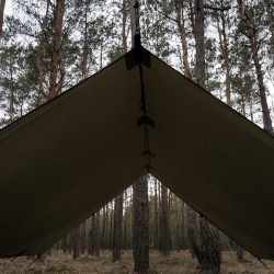 Tarp TigerWood 3 m x 3 m oliwkowy