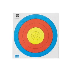 Tarcza papierowa 40 cm JVD FITA WA 6 pierścieni 3 kolory
