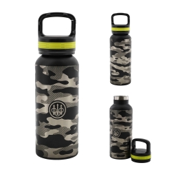 Butelka na wodę Beretta 16oz, 475ml czarna/kamuflaż