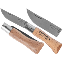 Nóż Opinel 02 inox buk