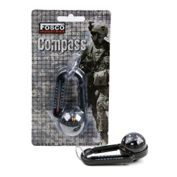 Karabińczyk Fosco z kompasem i termometrem