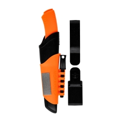 Nóż Morakniv Bushcraft Survival czarno-pomarańczowy stal nierdzewna