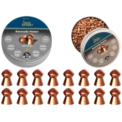 Śrut diabolo H&N Baracuda Power 4,5 mm 300 szt.