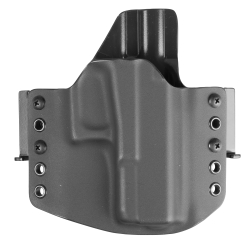 Kabura RH Holsters OWB do Glock 19X 1/2 sweatguard, speedloops 40 mm, prawa, czarna