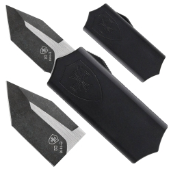 Nóż OTF Templar Knife Excalibur Money Clip Anodized Black Tanto