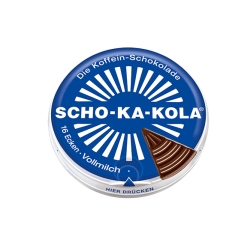 Czekolada Scho-Ka-Kola mleczna z kofeiną 100 g