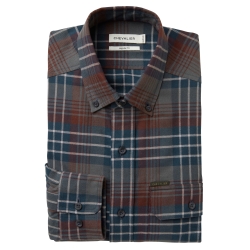 Koszula męska Chevalier Falcon Flannel Rust checked