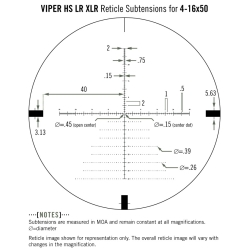 Luneta celownicza Vortex Viper HS LR 4-16x50 30 mm AO BDC