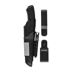 Nóż Morakniv Bushcraft Survival czarny stal węglowa