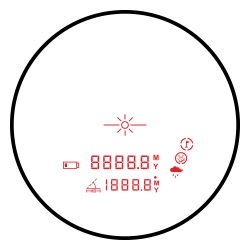 Lornetka z dalmierzem Hawke Frontier LRF 1800 8x42