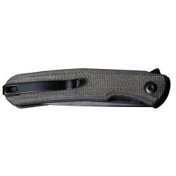 Nóż składany Sencut Scitus S21042-3 dark green canvas micarta