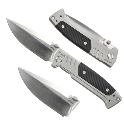 Nóż Walther PDP Spearpoint srebrny, składany