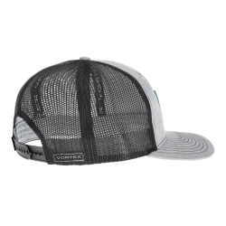 Czapka z daszkiem unisex Vortex Pursue And Protect szaro-czarna z zielonym logo