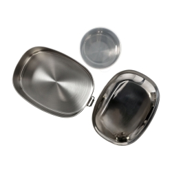 Pojemnik stalowy na lunch Zebra Thailand 16 cm