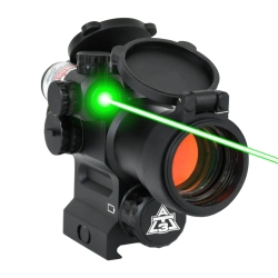Kolimator AT3 Tactical LEOS 2 MOA z zielonym laserem