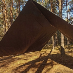 Tarp TigerWood 3 m x 3 m czarny