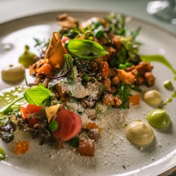 Pyszna porcja Iron Chef konserwa Buddha Bowl