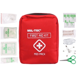 Apteczka Mil-Tec midi czerwona