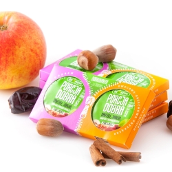 Dwupak Porcja Dobra przekąska owocowo-orzechowa z cynamonem 40 g