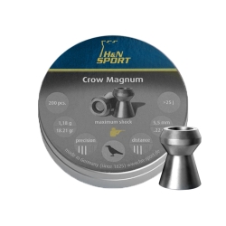 Śrut diabolo H&N Crow Magnum 5,5 mm 200 szt.