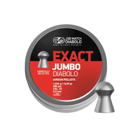 Śrut diabolo JSB Exact Jumbo 5,52 mm 500 szt.
