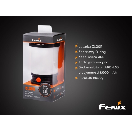 Lampa kempingowa Fenix CL30R