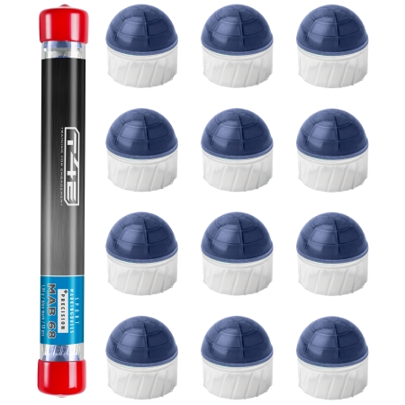 Kule z farbą T4E Sport MAB 68 Prec kal. .68 10 szt. niebieskie