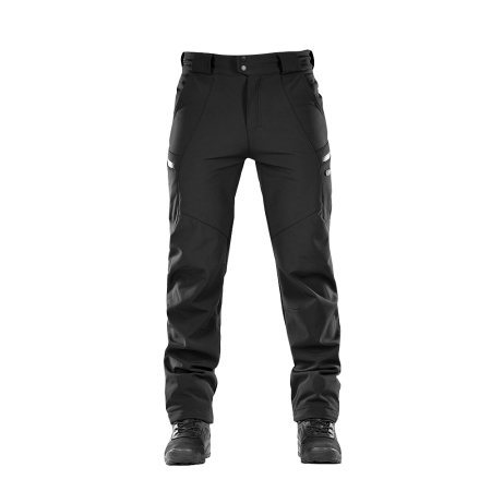 Spodnie trekkingowe M-Tac Soft Shell Winter czarne