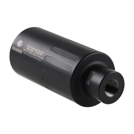 Tłumik do broni Gomander Tactinox 9 S PCC DT 1/2x36 TPI nienasuwany stal czarny